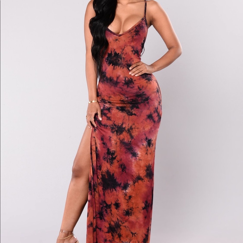 FN Tie Dye Maxi Dress
